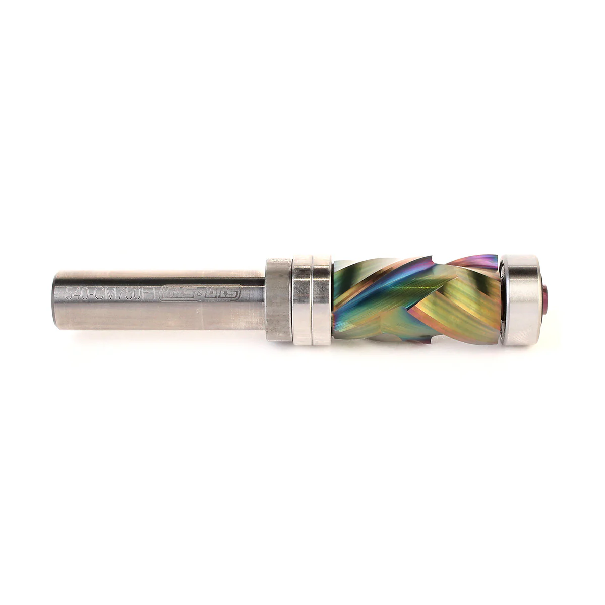 3/4″ Compression Flush Trim Router Bit - 1/2″ Shank *AstraHP Coated* - Image 2