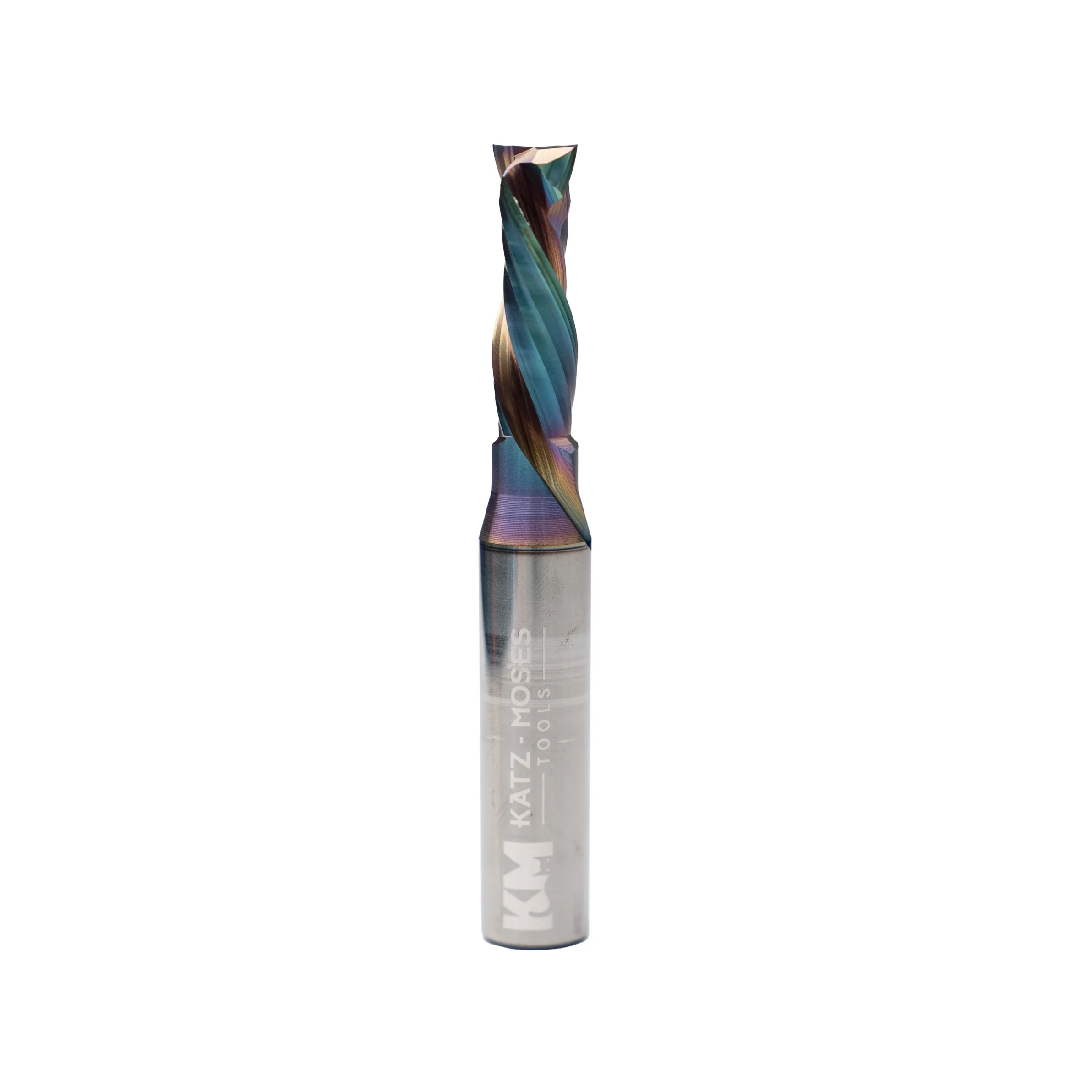 3/8″ Short Flute Spiral Compression Bit – 1/2″ Shank *AstraHP Coated* - Image 2
