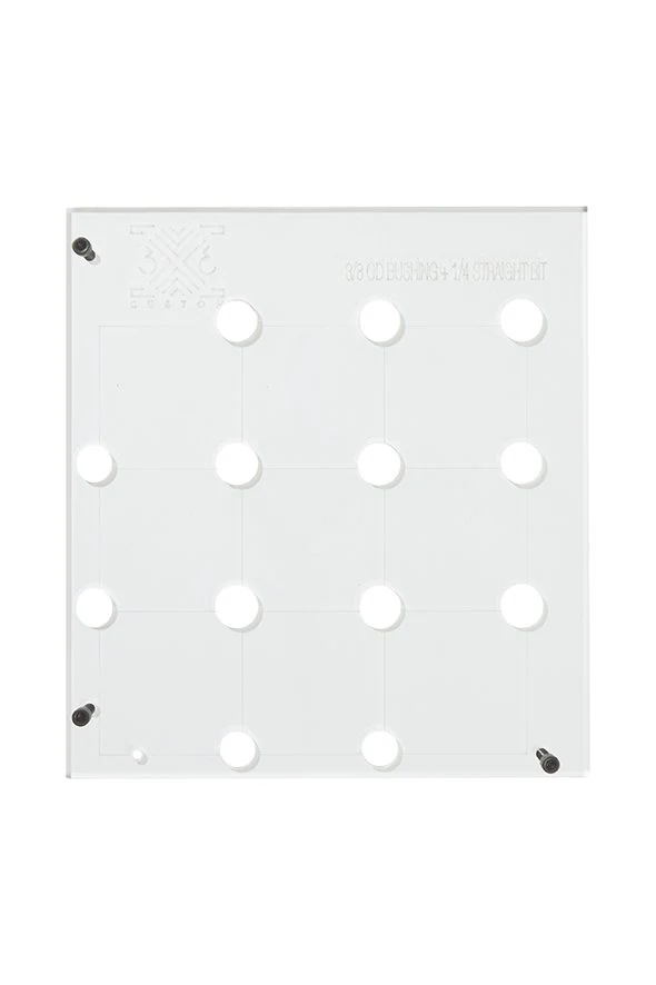 3x3 Custom Dog Hole Router Template - Image 3