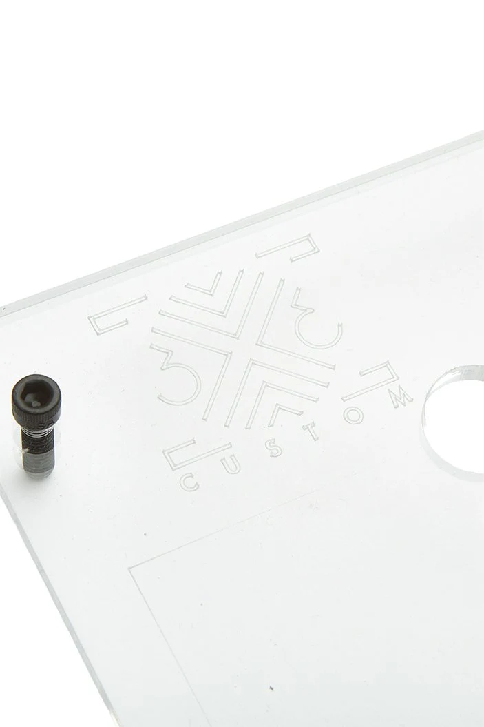 3x3 Custom Dog Hole Router Template - Image 4