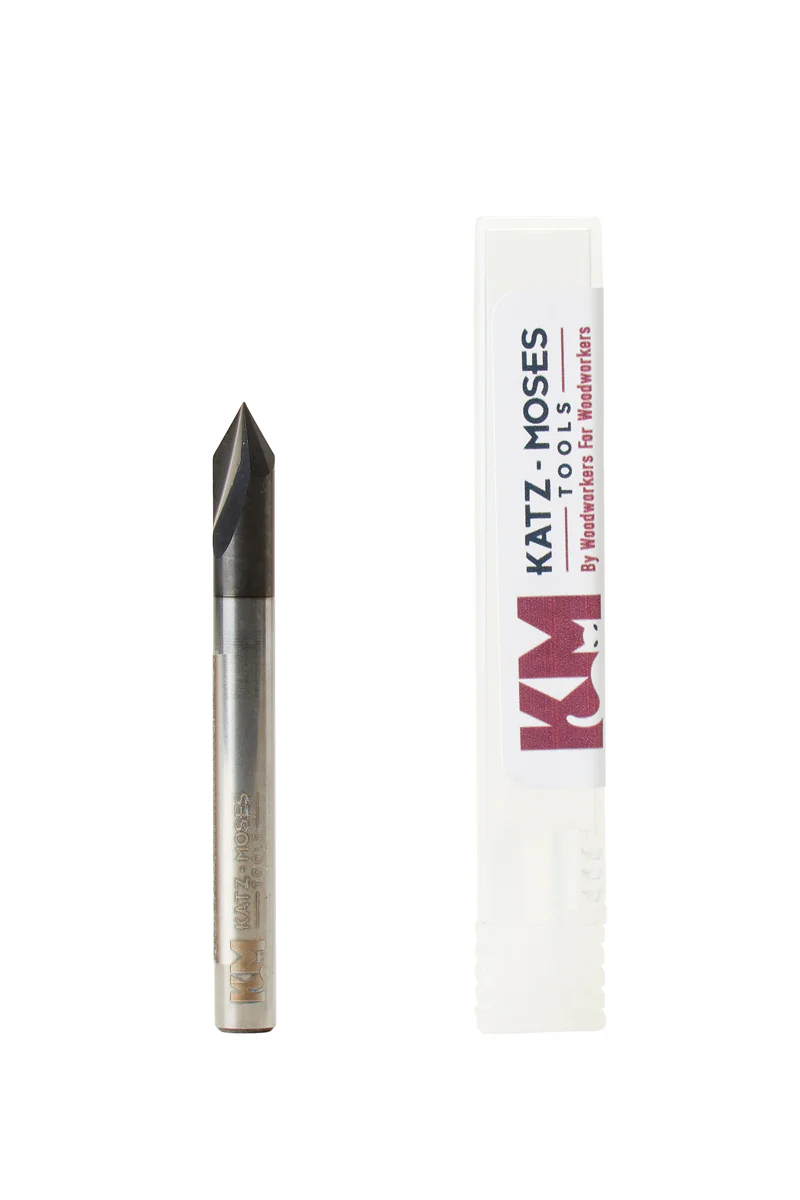 60 Degree V-Groove Bit – 1/4" Shank Bit *Astra Coated* - Image 3