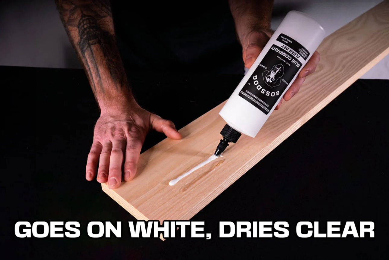 Bossdog Clear Dry Wood Glue (8.5 FL OZ - 1 Gallon) - Image 4
