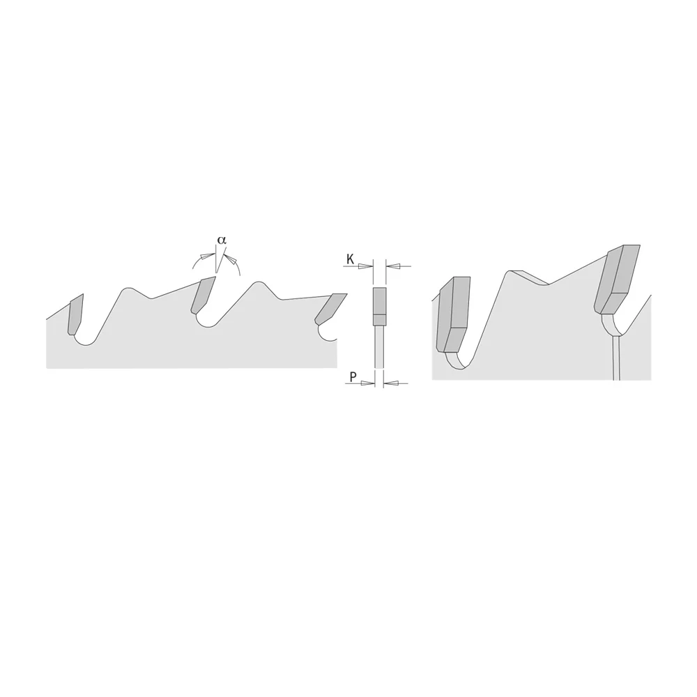 CMT Orange Chrome Ripping Blade 10" x T24 FLAT (1/8" Full Kerf) - Image 3
