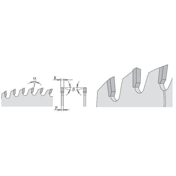 CMT Orange Chrome Ultra Finish Cross Cutting Blade 10" x T80 ATB (1/8" Full Kerf) - Image 2