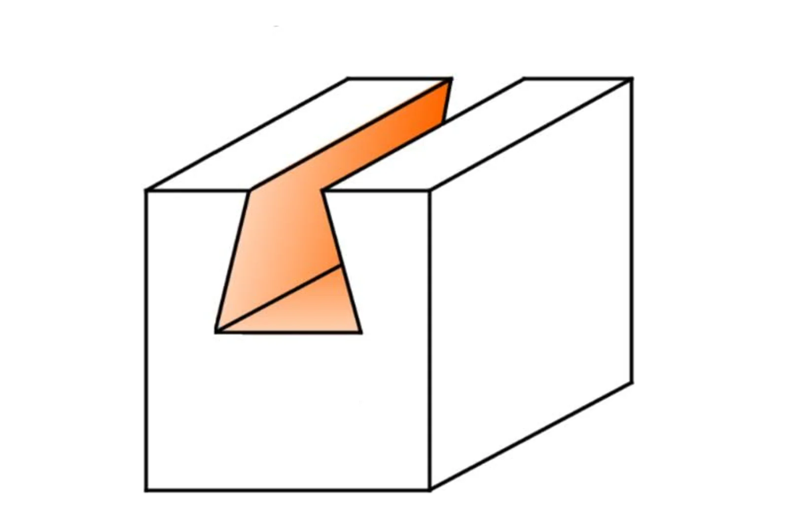 CMT Orange Tools 1/2" Dovetail Bit - Image 2