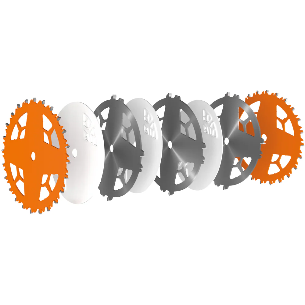 CMT Orange Tools Locking Precision Dado Blade Set 8" X T24 FTG+ATB - Image 3