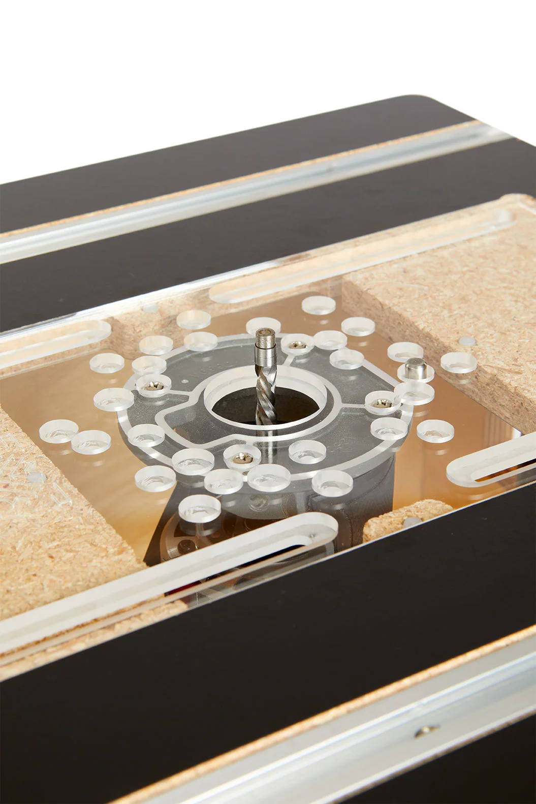 3X3 Custom 6-in-1 Universal Trim Router Jig + KM Tools Benchtop Router Table Bundle - Image 15