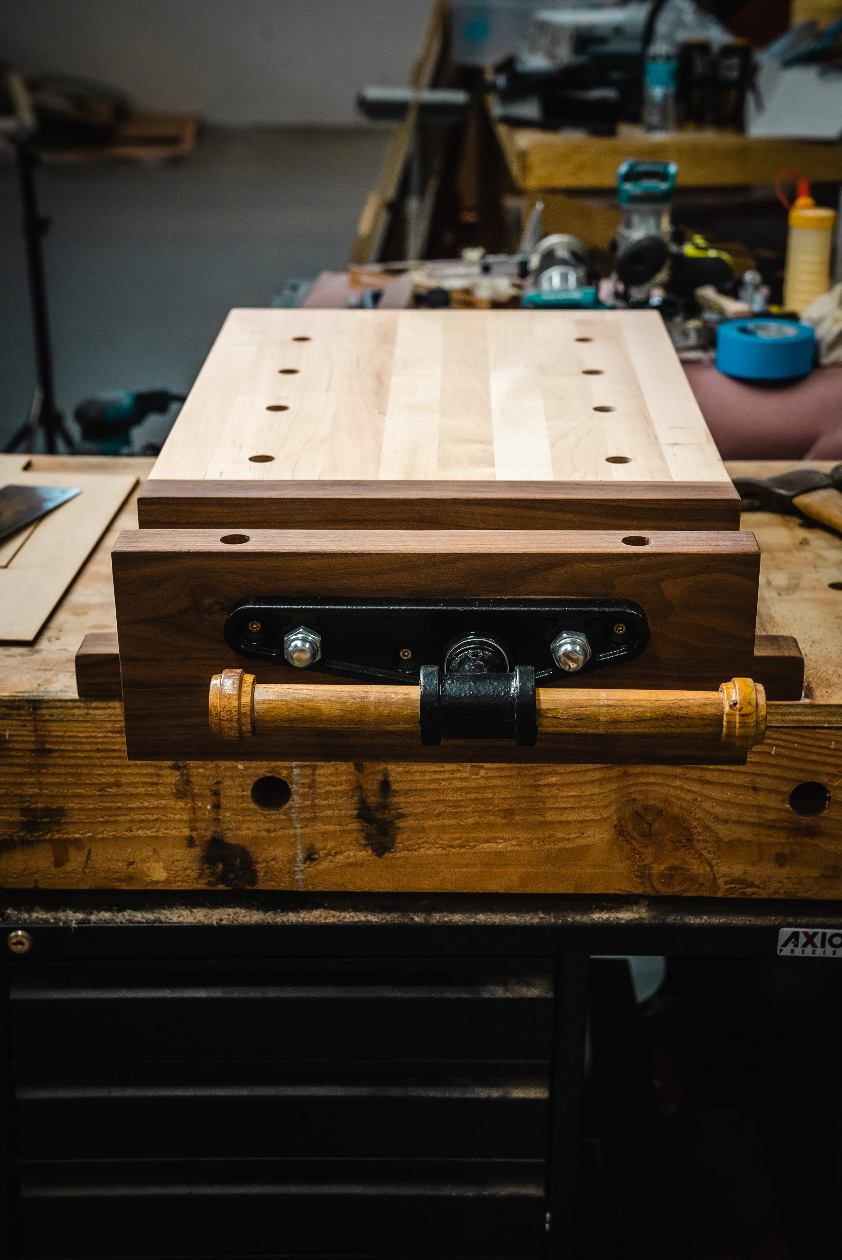 Micro-Workbench With One-Handed Vise Template With Build Plans - Image 6