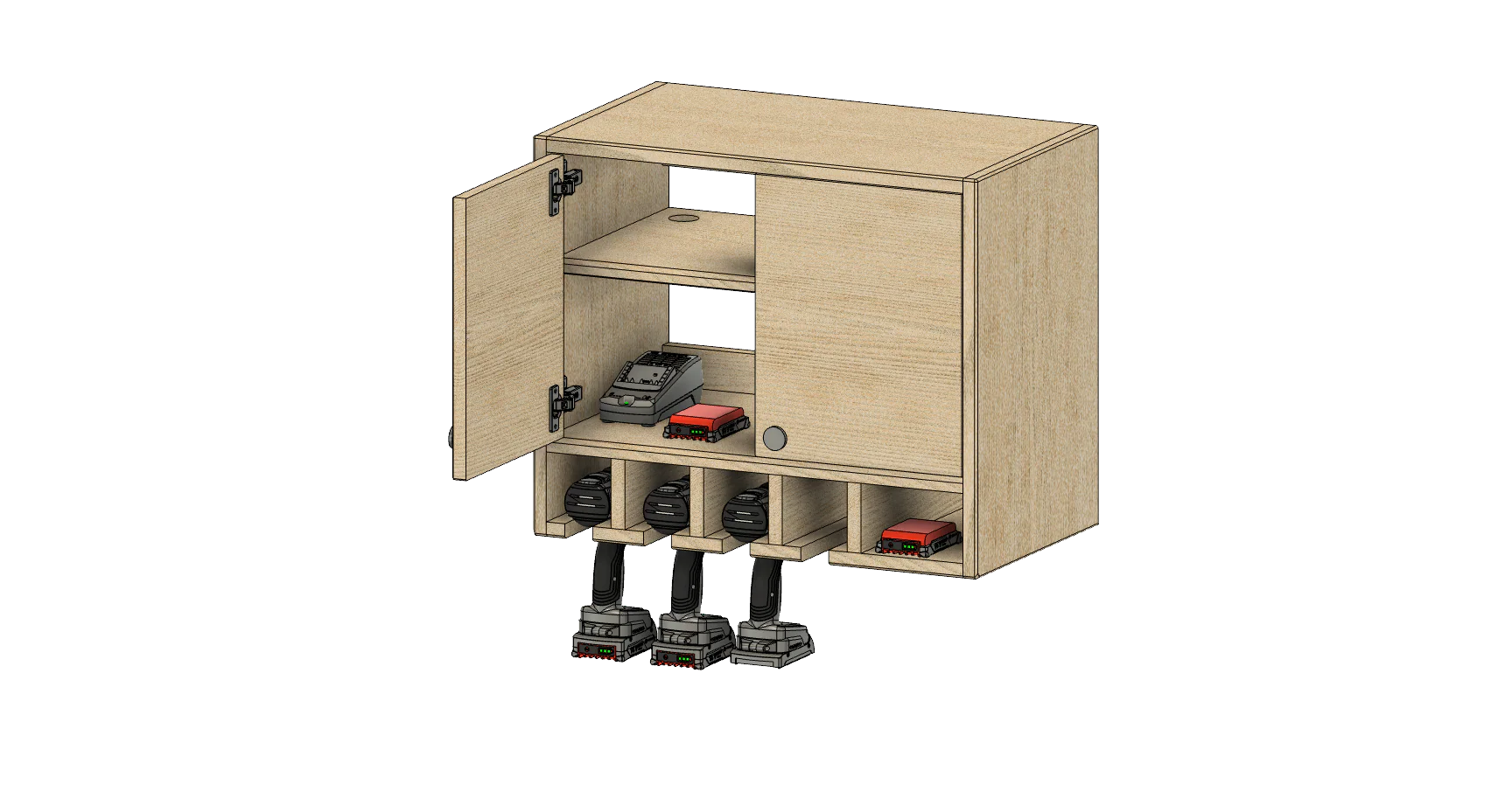 French Cleat Drill Charging Station Build Plans - Image 2