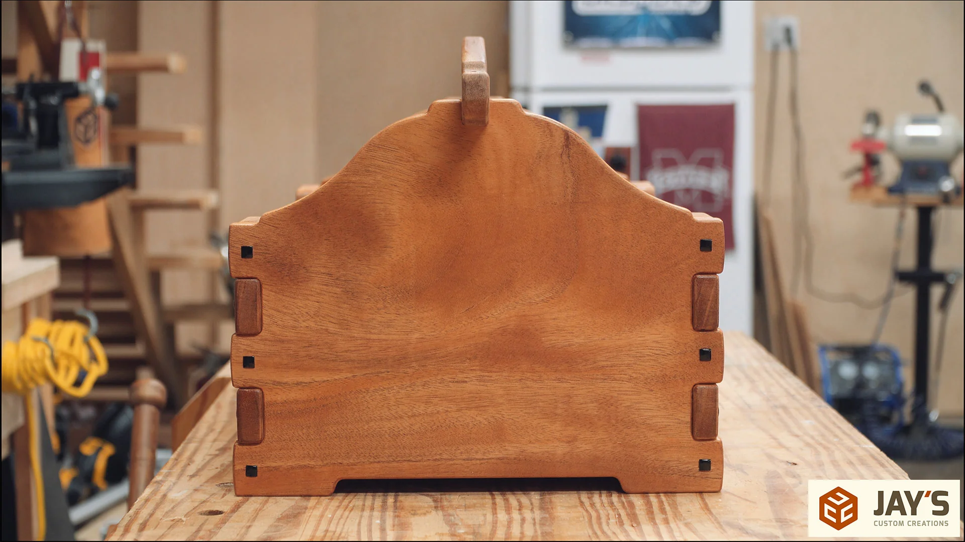Greene and Greene Tool Tote MDF Template - Image 3