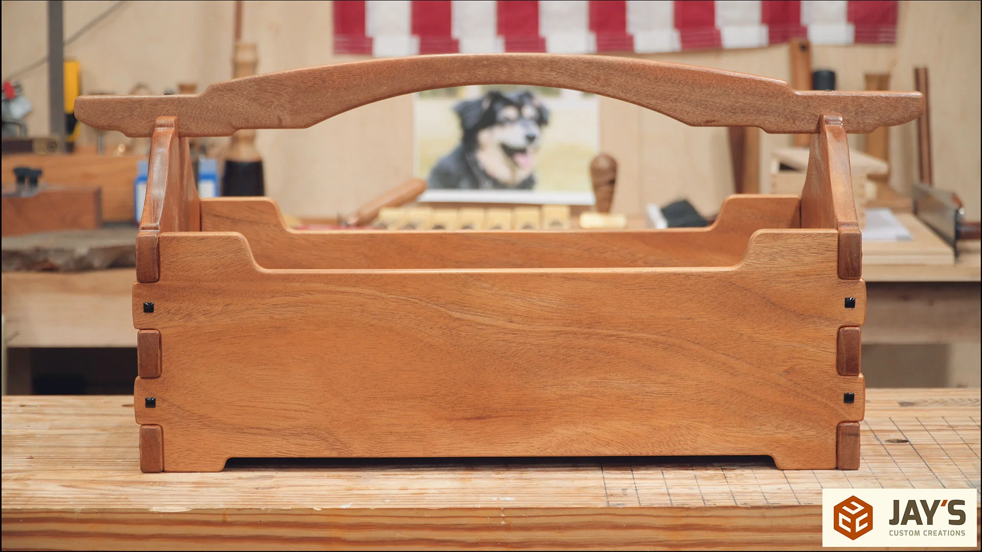 Greene and Greene Tool Tote MDF Template - Image 4