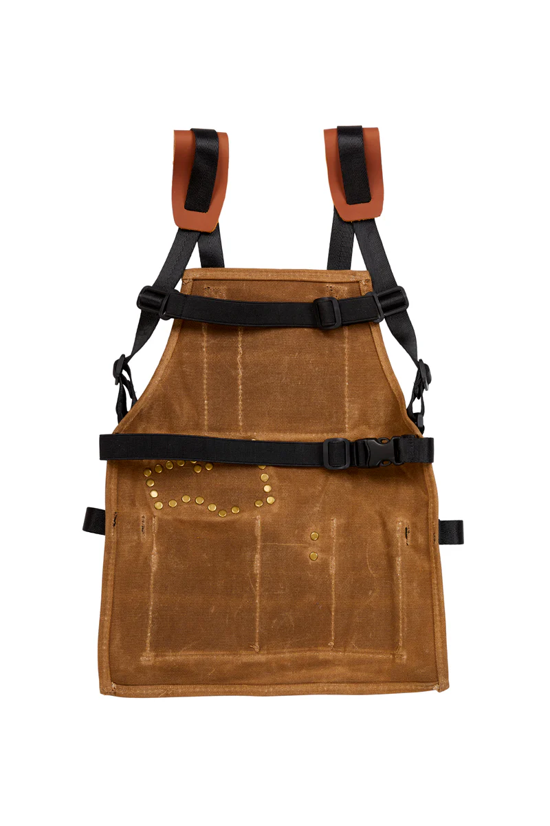The Katz-Moses 20oz Waxed Canvas Tool Apron (CHILD/KID SIZE up to age 9) - Image 3