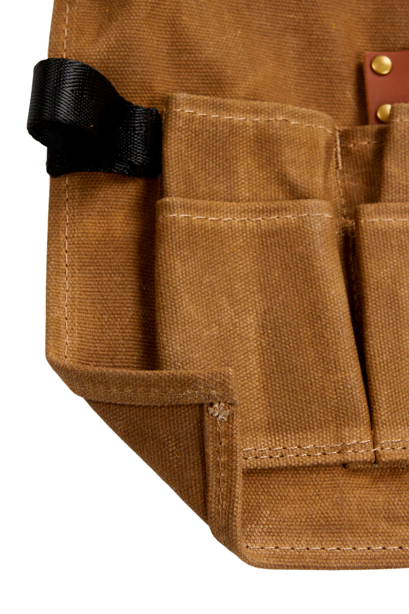 The Katz-Moses 20oz Waxed Canvas Tool Apron (CHILD/KID SIZE up to age 9) - Image 4