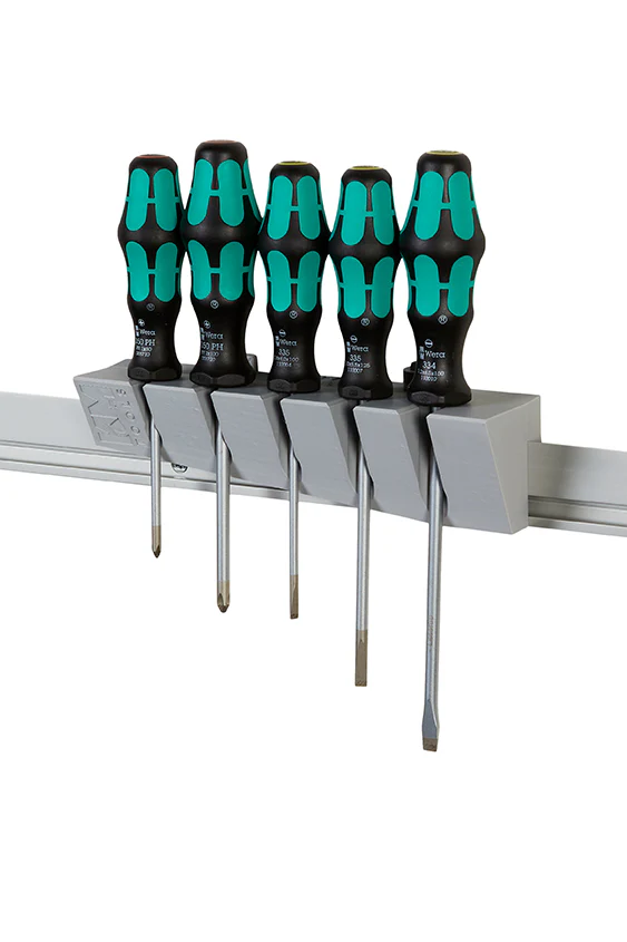 Magnetic Slotted Tool Holder - Screwdrivers, T-Handles and More - Image 5