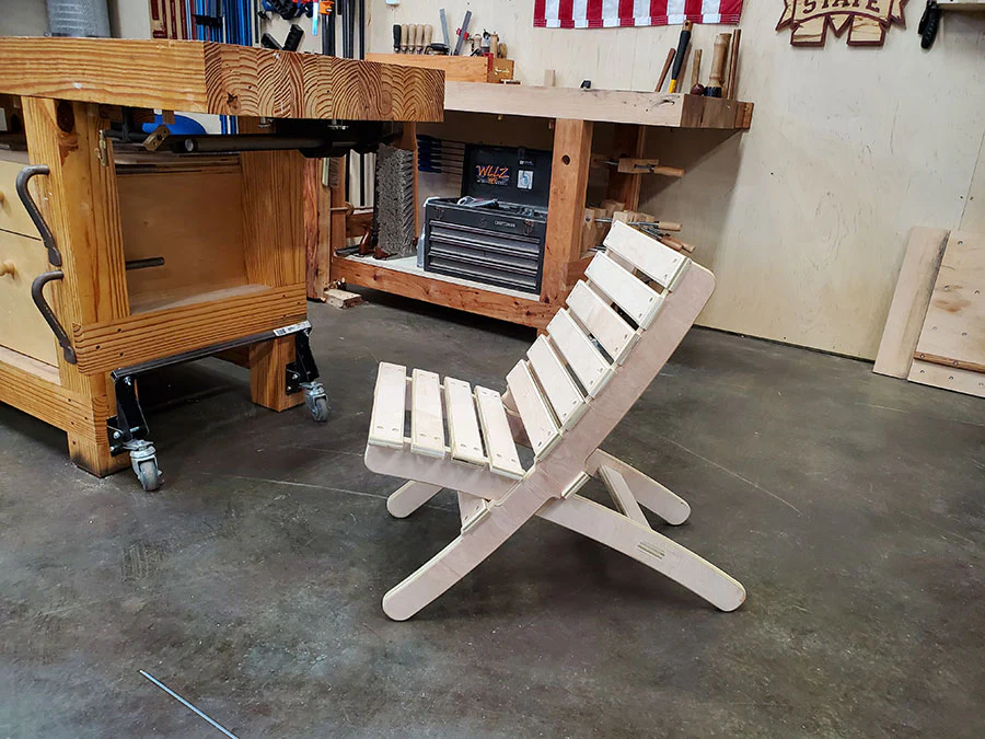 Nesting Chair Children’s Size MDF Template - Comes with Plans - Image 3