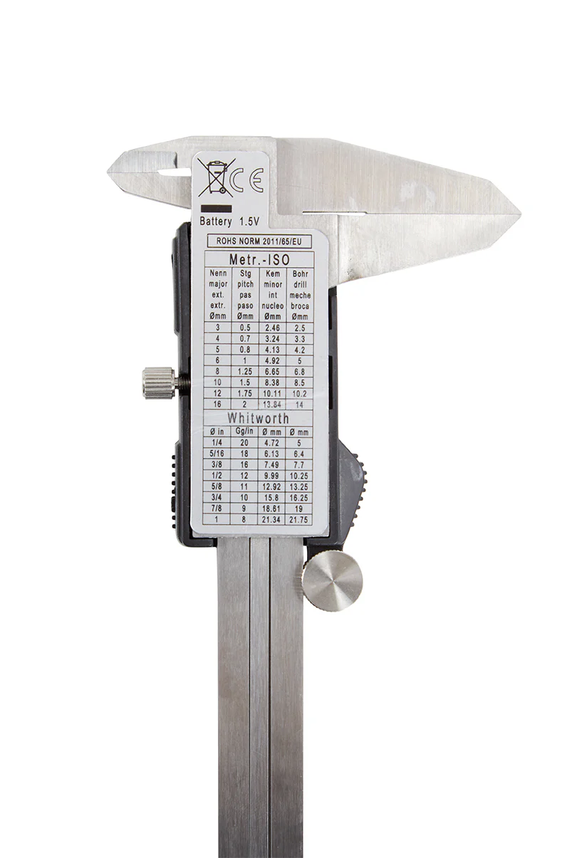 PEC 6” Electronic Caliper - Image 4