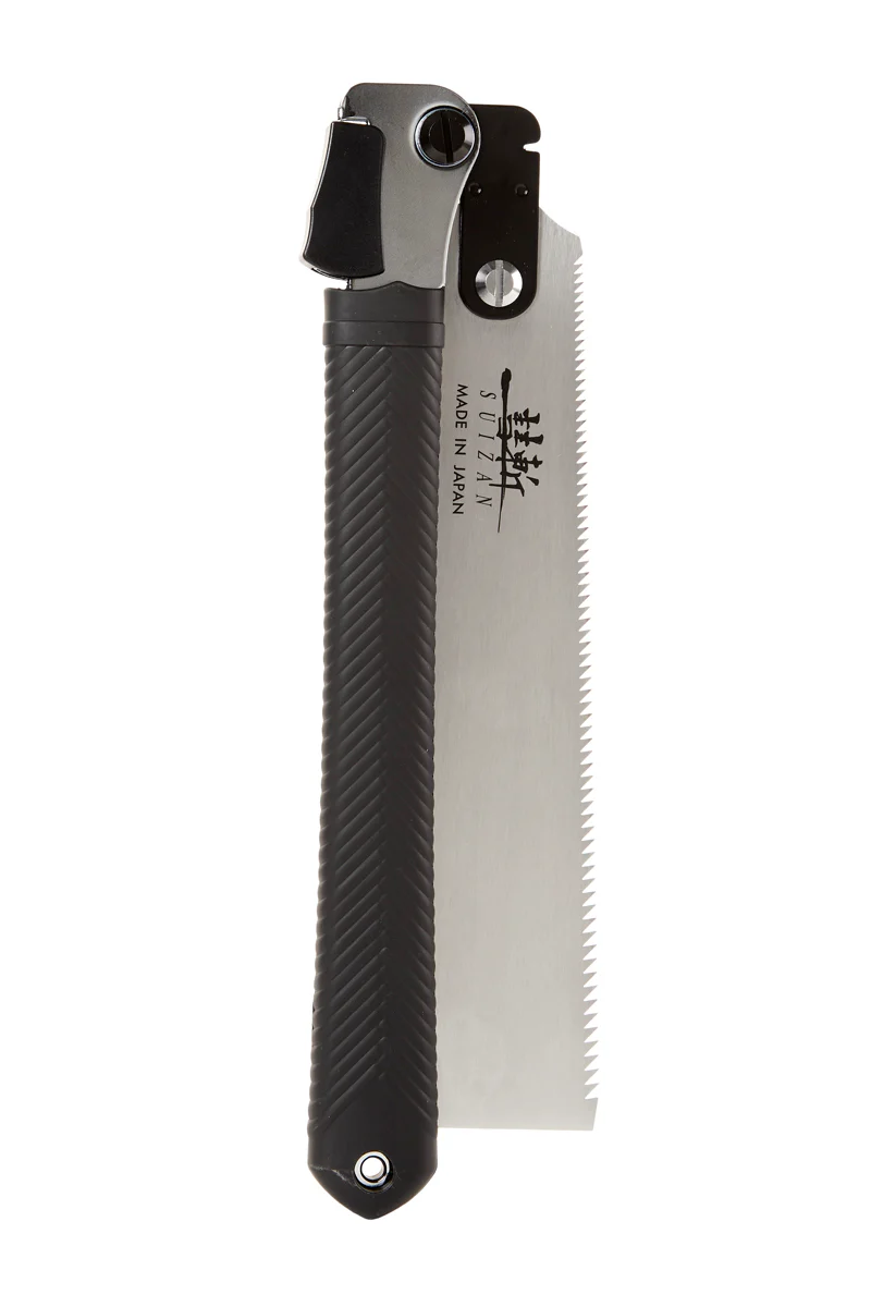 SUIZAN Japanese Folding RYOBA Pull Saw Inch Double Edge Hand Saw, 9.5 Inch - Image 3
