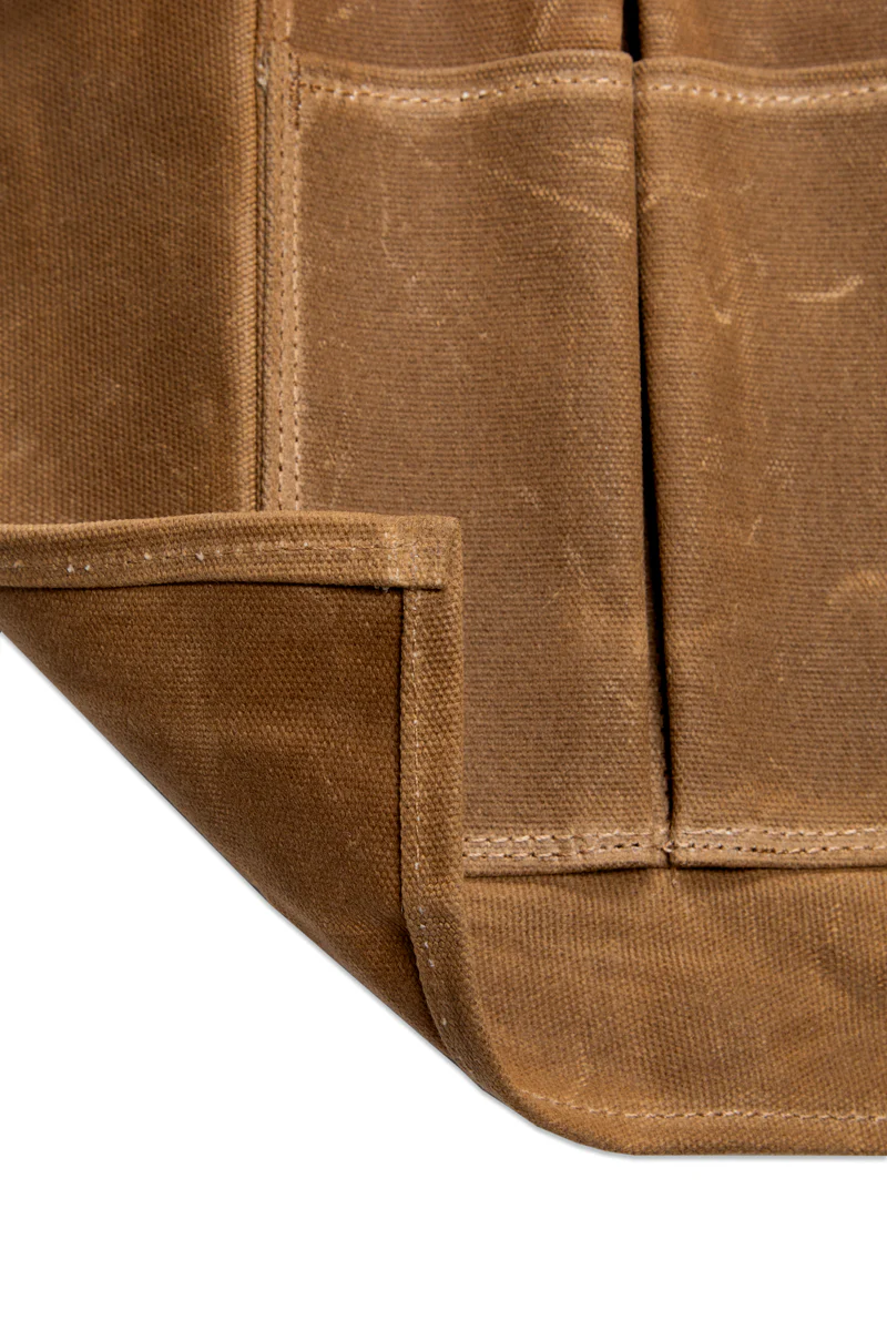 The Katz-Moses 20 oz Waxed Canvas Woodworking Tool Apron (LRG-XXXL) - Image 6