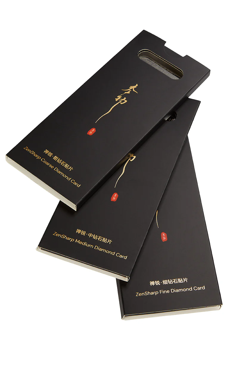 Zen-Wu ZenSharp Coarse, Medium & Fine Diamond Card (3 pcs) - Image 6